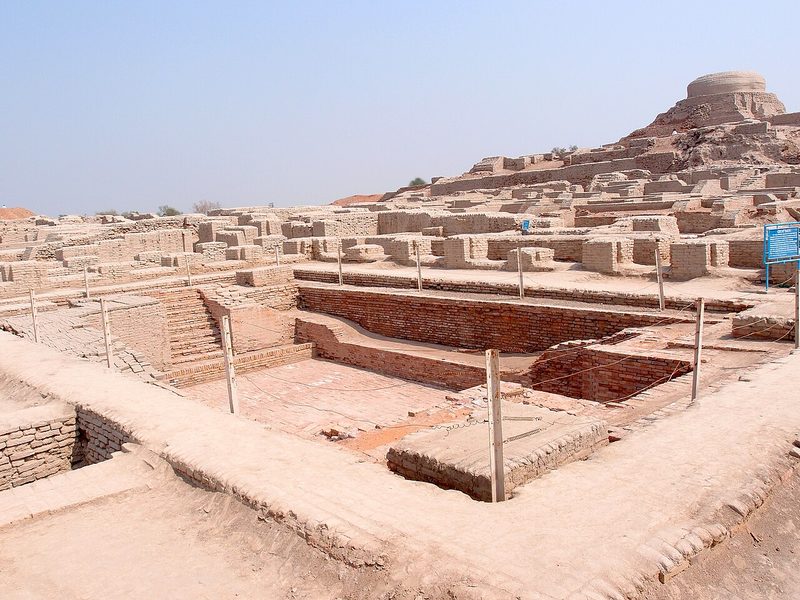 Mohenjo-daro, one of the largest Indus cities.