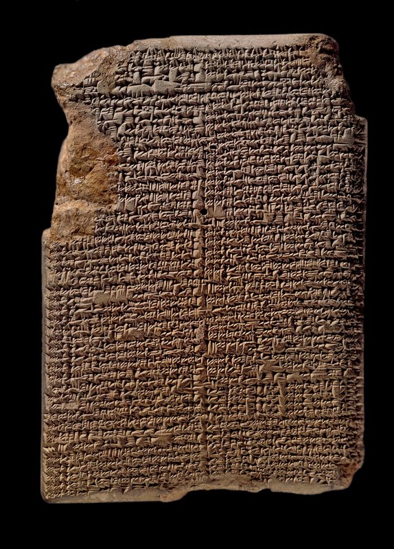 One of the Mul.apin cuneiform tablets.