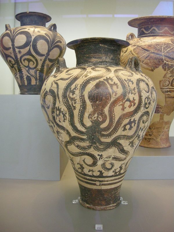 Mycenaean palace amphora, found in the Argolid.
