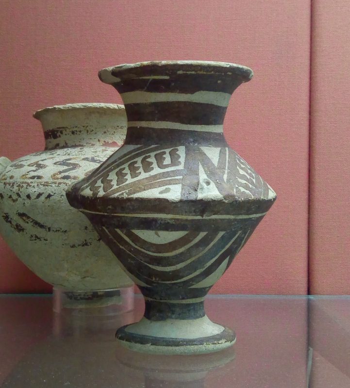 Painted jar, Ninevite 5 period (c. 3000-2700 BCE), from Nineveh.