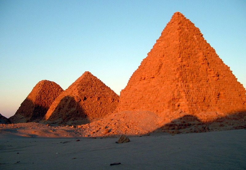 Pyramids of Nuri, built between the reigns of Taharqa (circa 670 BCE) and Nastasen (circa 310 BCE).