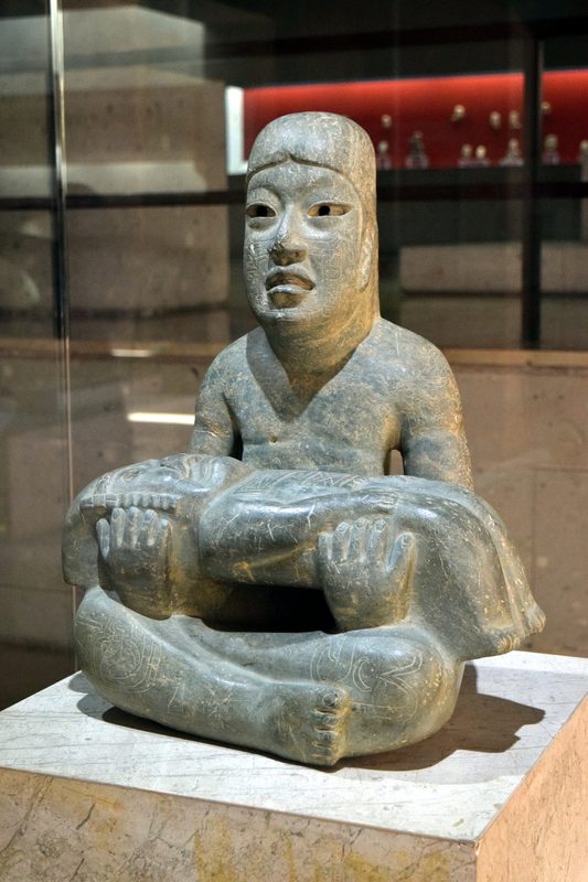 El Señor de las Limas, 1000–600 BCE, greenstone.
