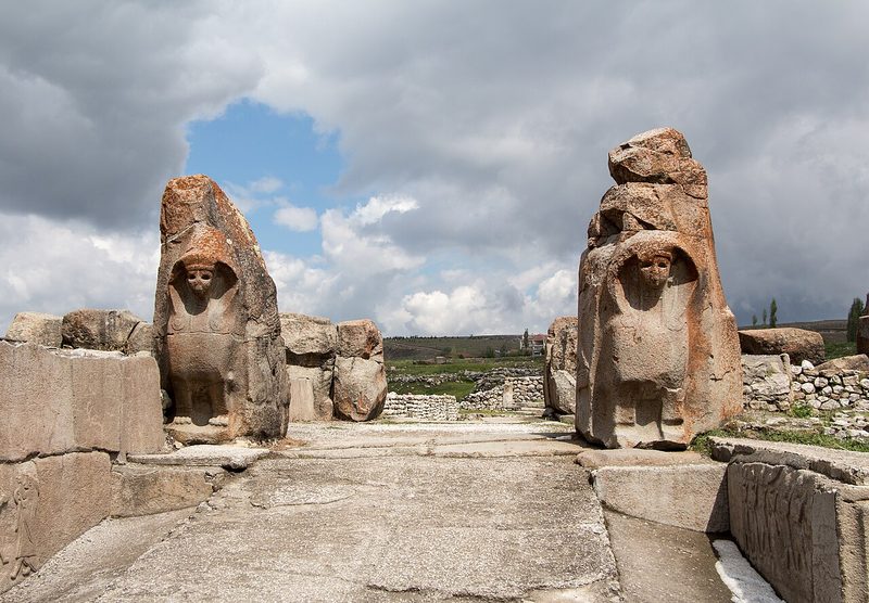 The Sphinx Gate, Alaca Höyük, Çorum, Turkey