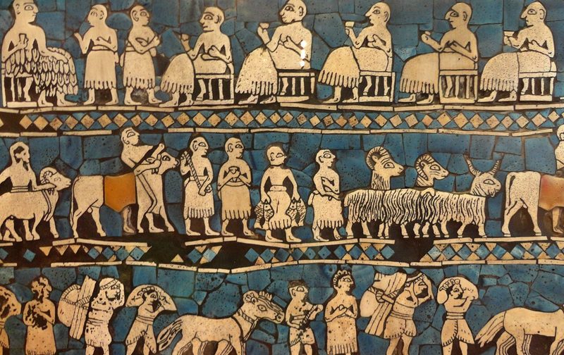 The ancient Sumerians of Mesopotamia were the oldest civilization in the world, beginning about 4000 BCE.