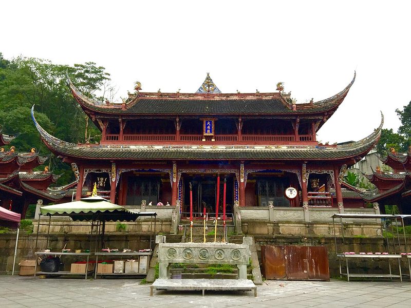 Temple of Confucius in Dujiangyan, Chengdu, Sichuan.