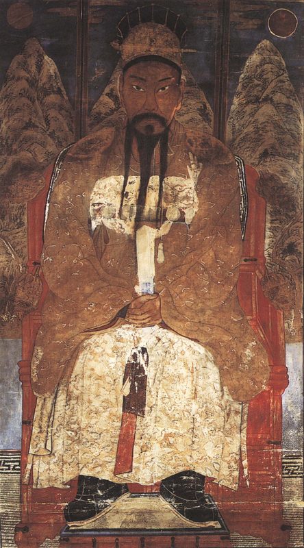 Portrait of Dangun (by Chae Yong-sin, 19–20th century).