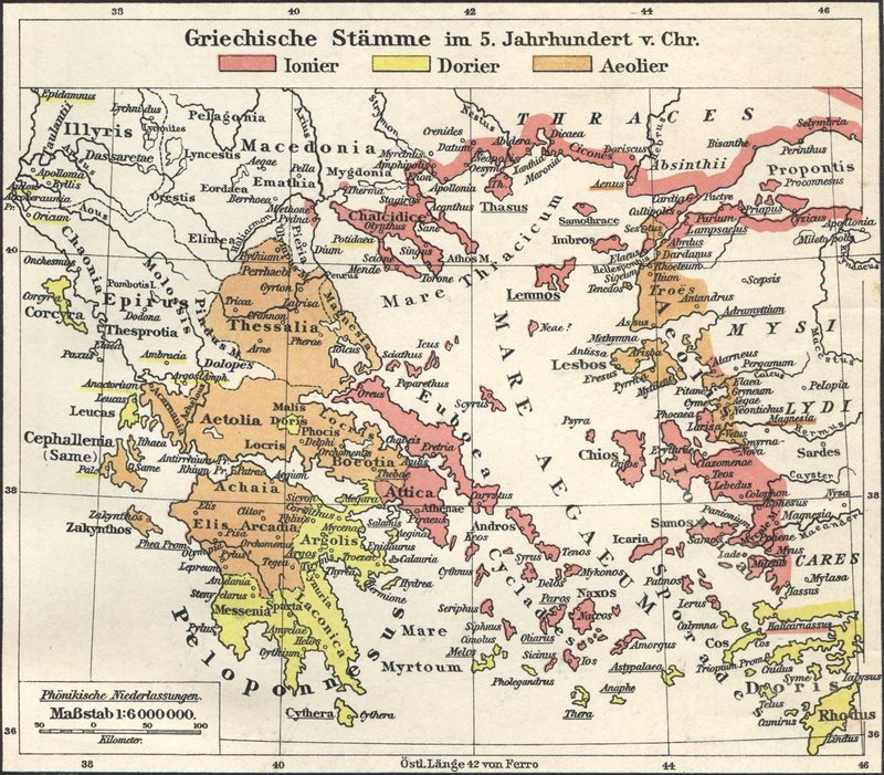 Ancient Greek cities on the west coast of present-day Turkey.