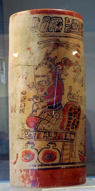Painted ceramic vessel from Sacul.