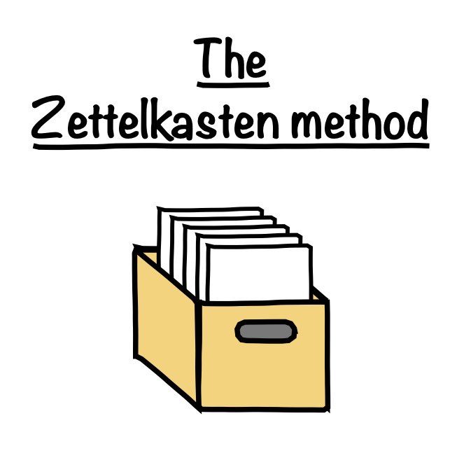 Take smart notes with the Zettelkasten method img