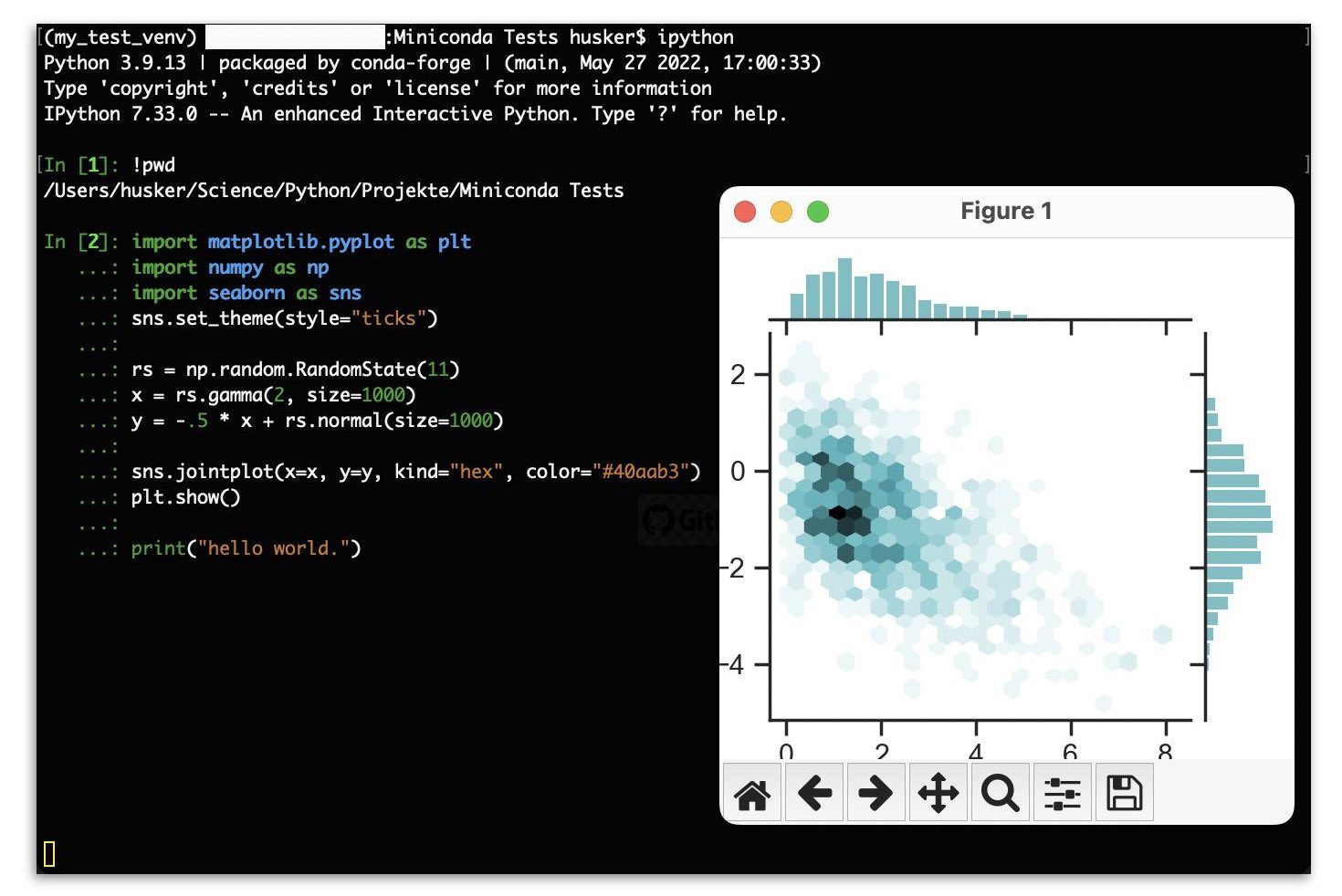IPython console. img