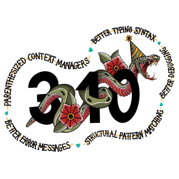 Python version logo for version 3.10.
