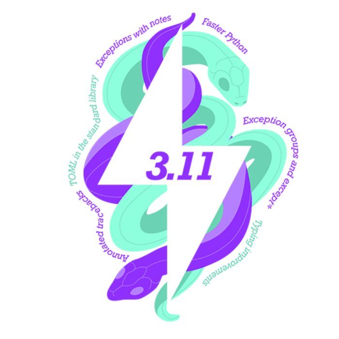 Python version logo for version 3.11.