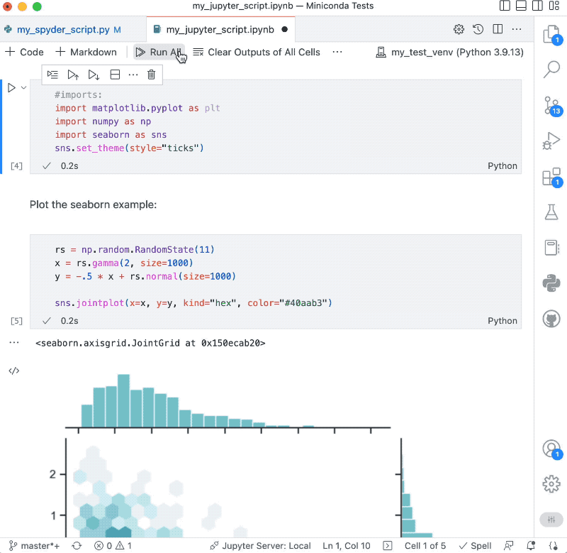 The Variable Explorer in Jupyter Notebooks. img